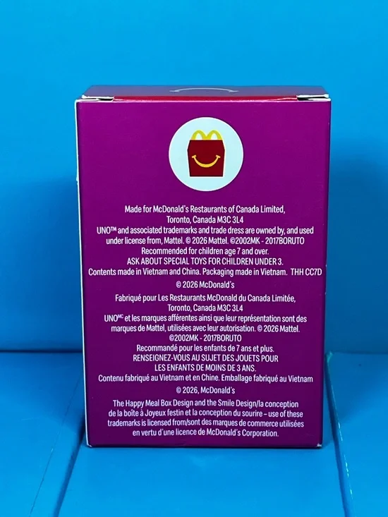 ⭐️ McDonald’s Happy Meal - UNO Boruto Card Game - Picture 2 of 4